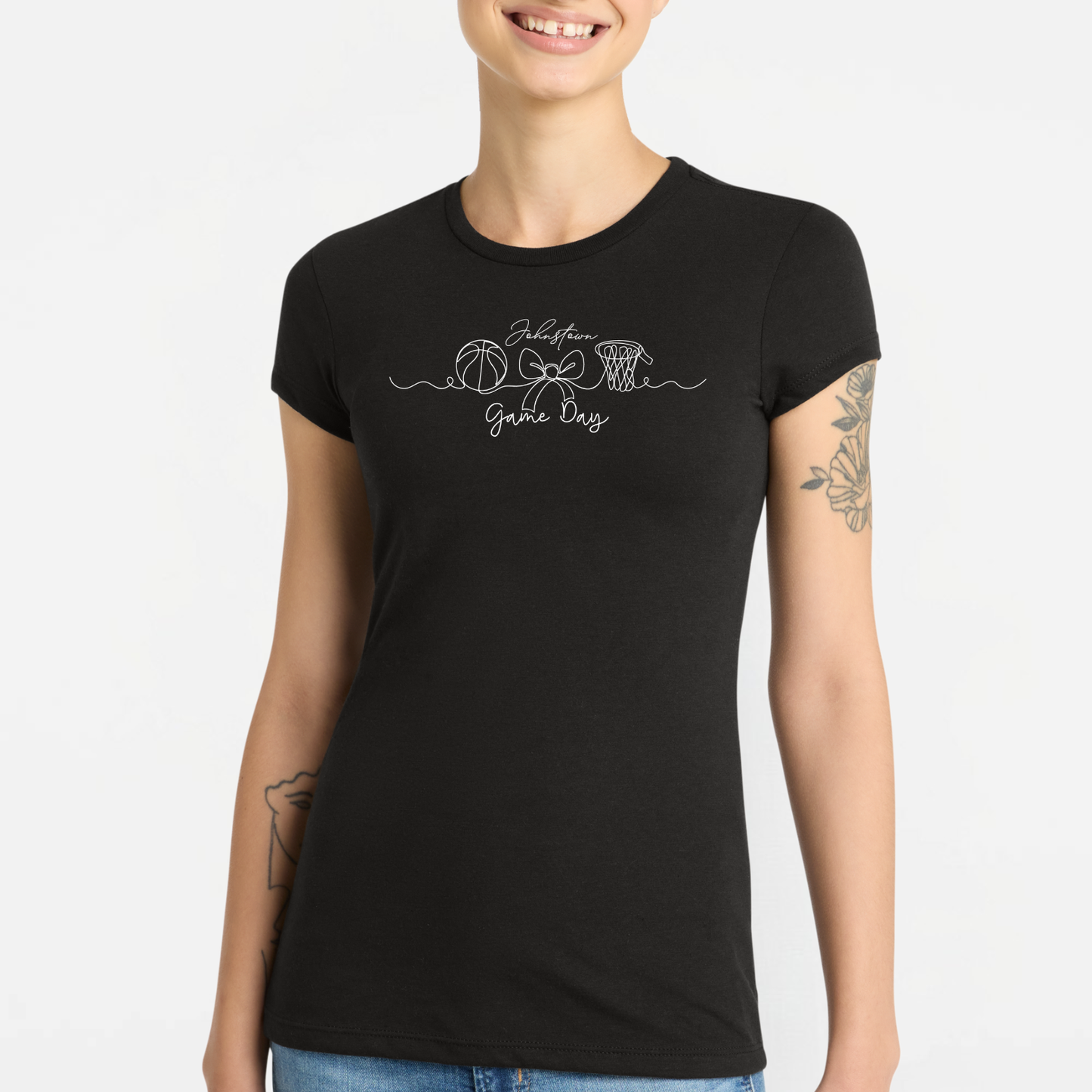 JYAA: Johnstown Basketball Gameday Women's Triblend Short Sleeve T-Shirt