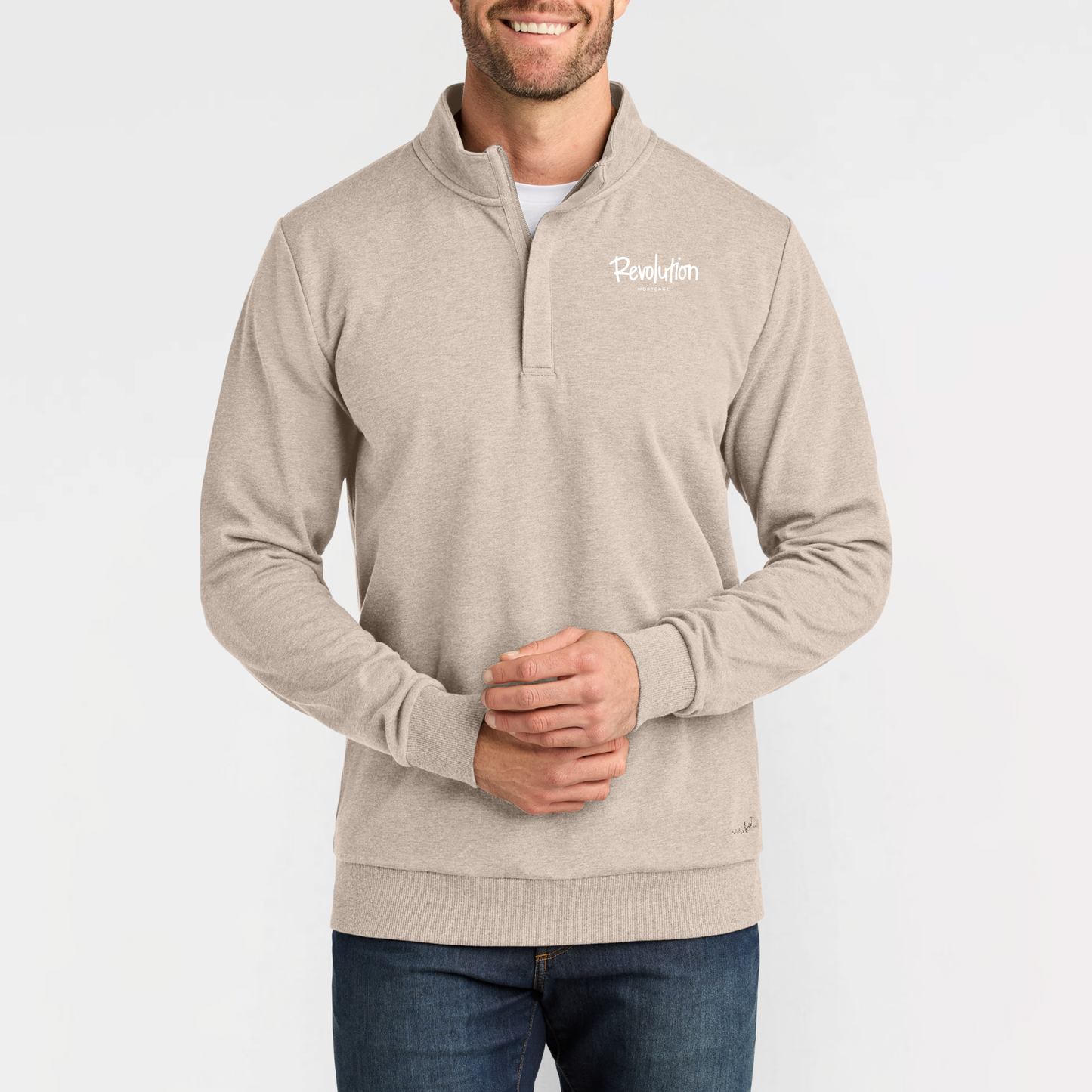 Revolution Mortgage: Embroidered, TravisMathew Ocean Villa 1/4-Zip