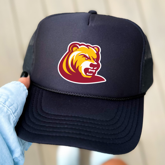 BRUINS: Bear, Foam Trucker Hat