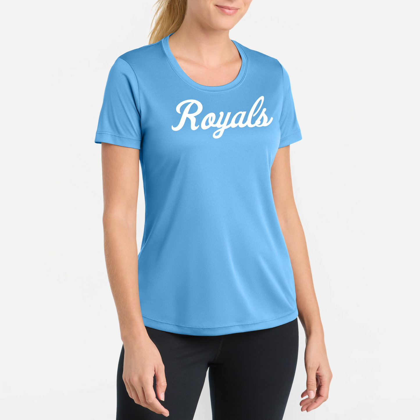 TCR: Royals Script, Women's Tech Tee