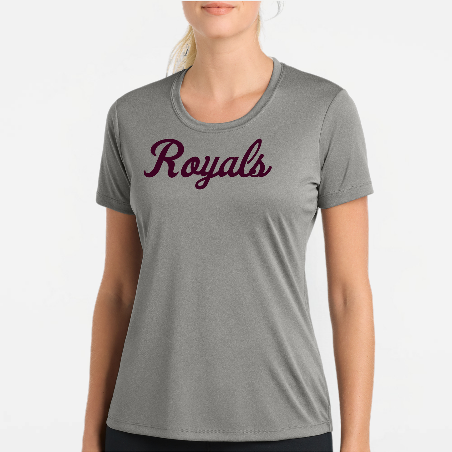 TCR: Royals Script, Women's Tech Tee