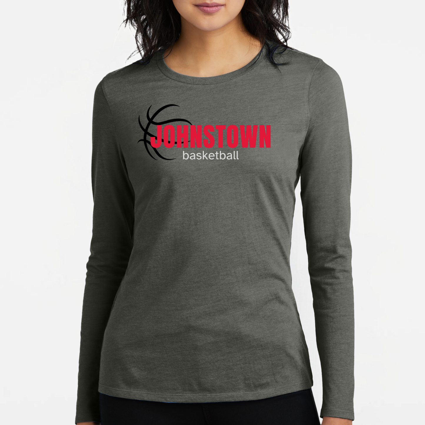 JYAA: Johnstown Basketball Women's CVC Long Sleeve T-Shirt