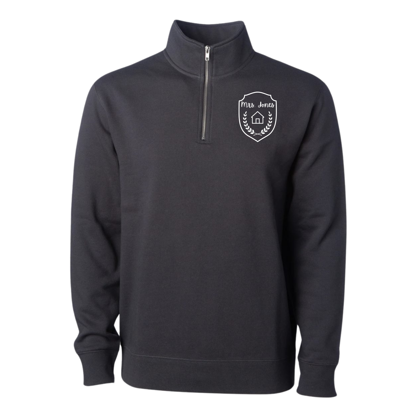 The Schoolhouse Personalized Teacher Quarter Zip