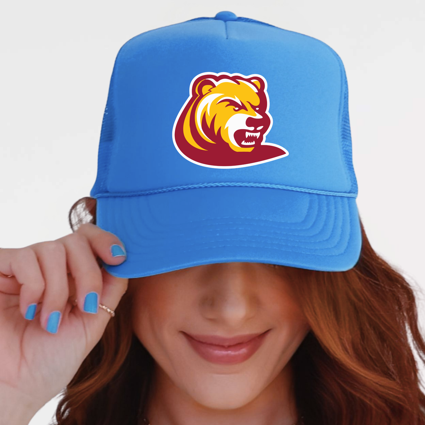 BRUINS: Bear, Foam Trucker Hat