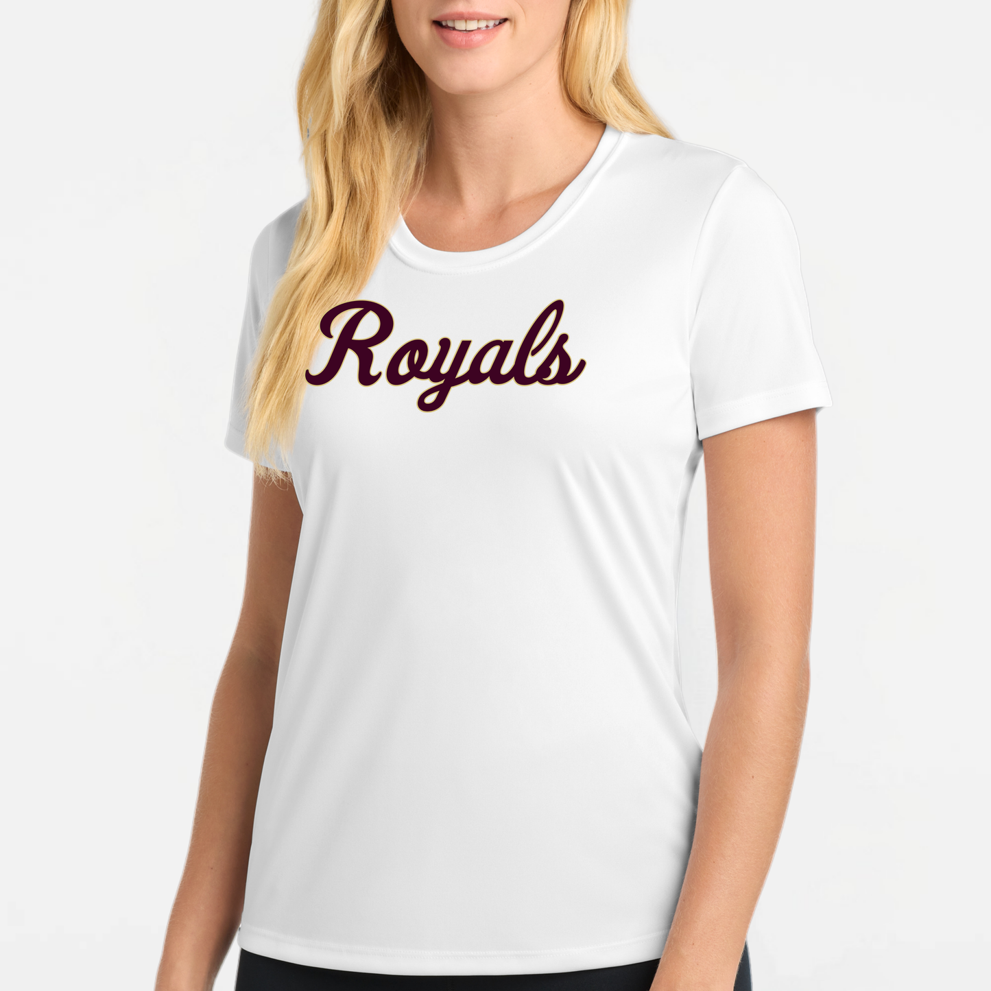 TCR: Royals Script, Women's Tech Tee