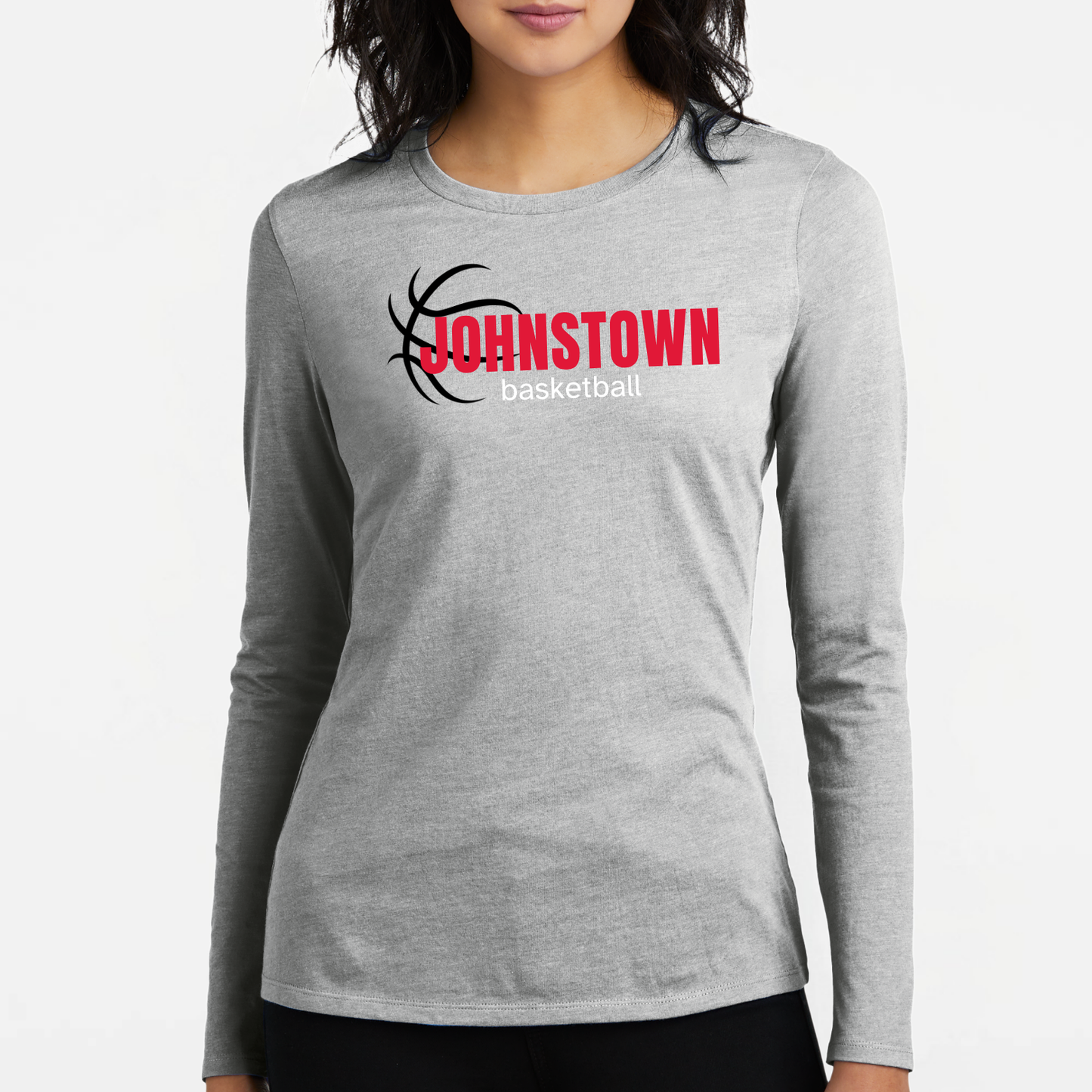 JYAA: Johnstown Basketball Women's CVC Long Sleeve T-Shirt