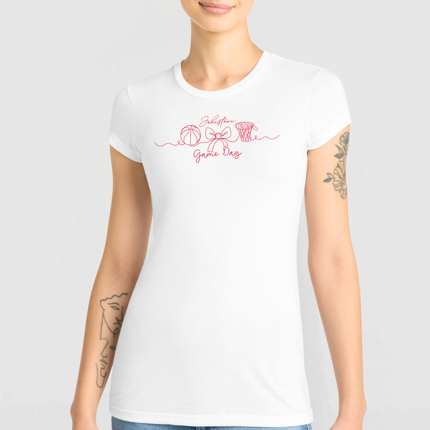 JYAA: Johnstown Basketball Gameday Women's Triblend Short Sleeve T-Shirt