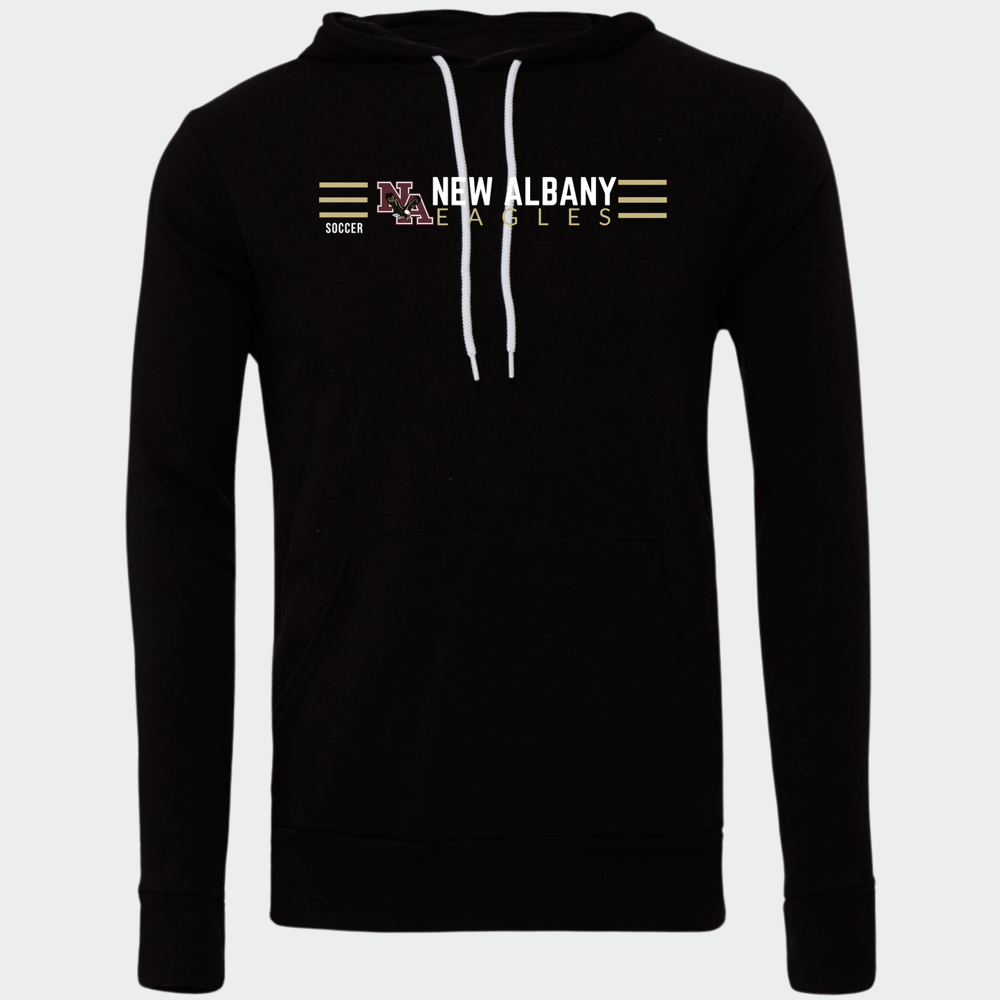 NAGS: New Albany Soccer, Sponge Fleece Hooded Sweatshirt