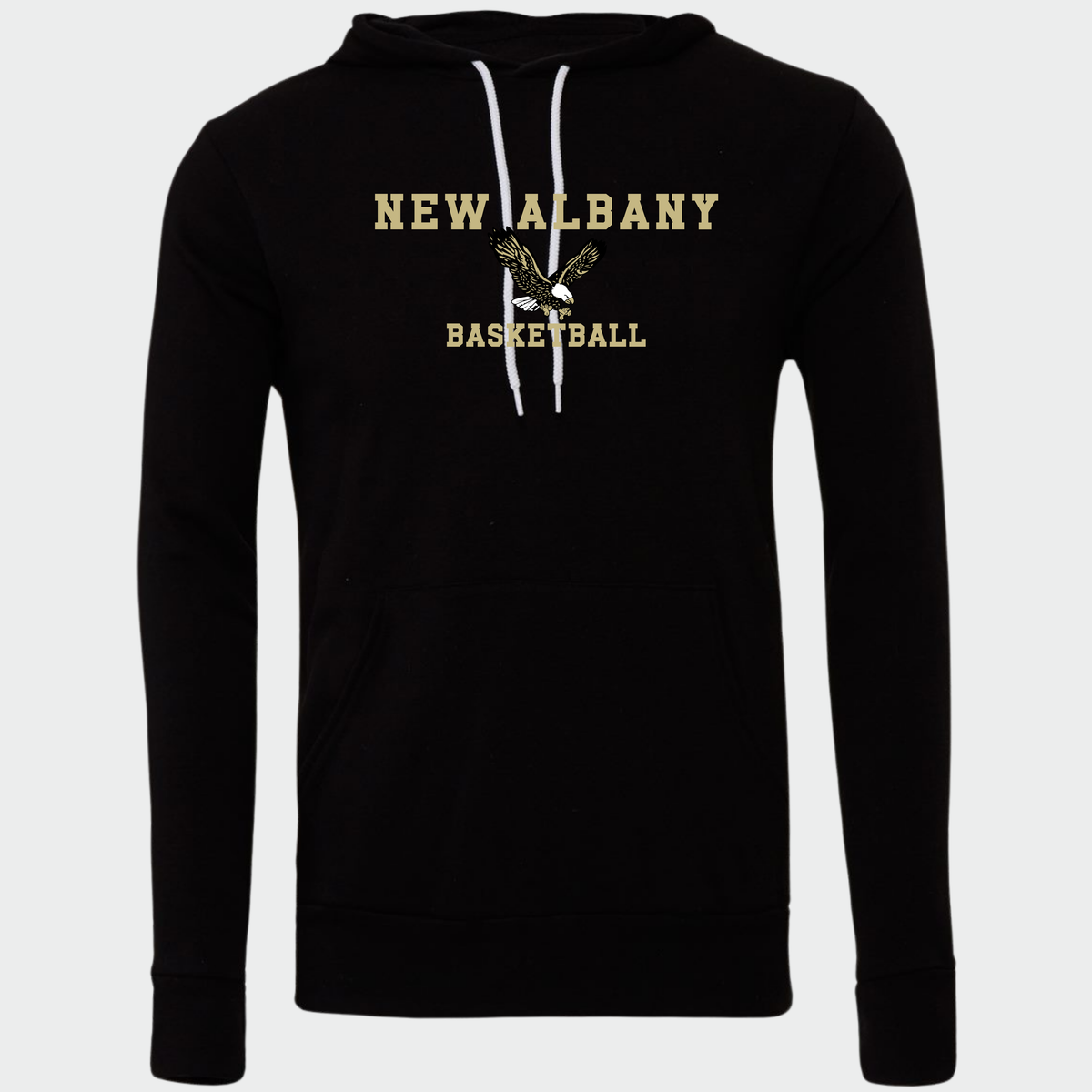 NAGTB: New Albany Basketball, Sponge Fleece Hooded Sweatshirt