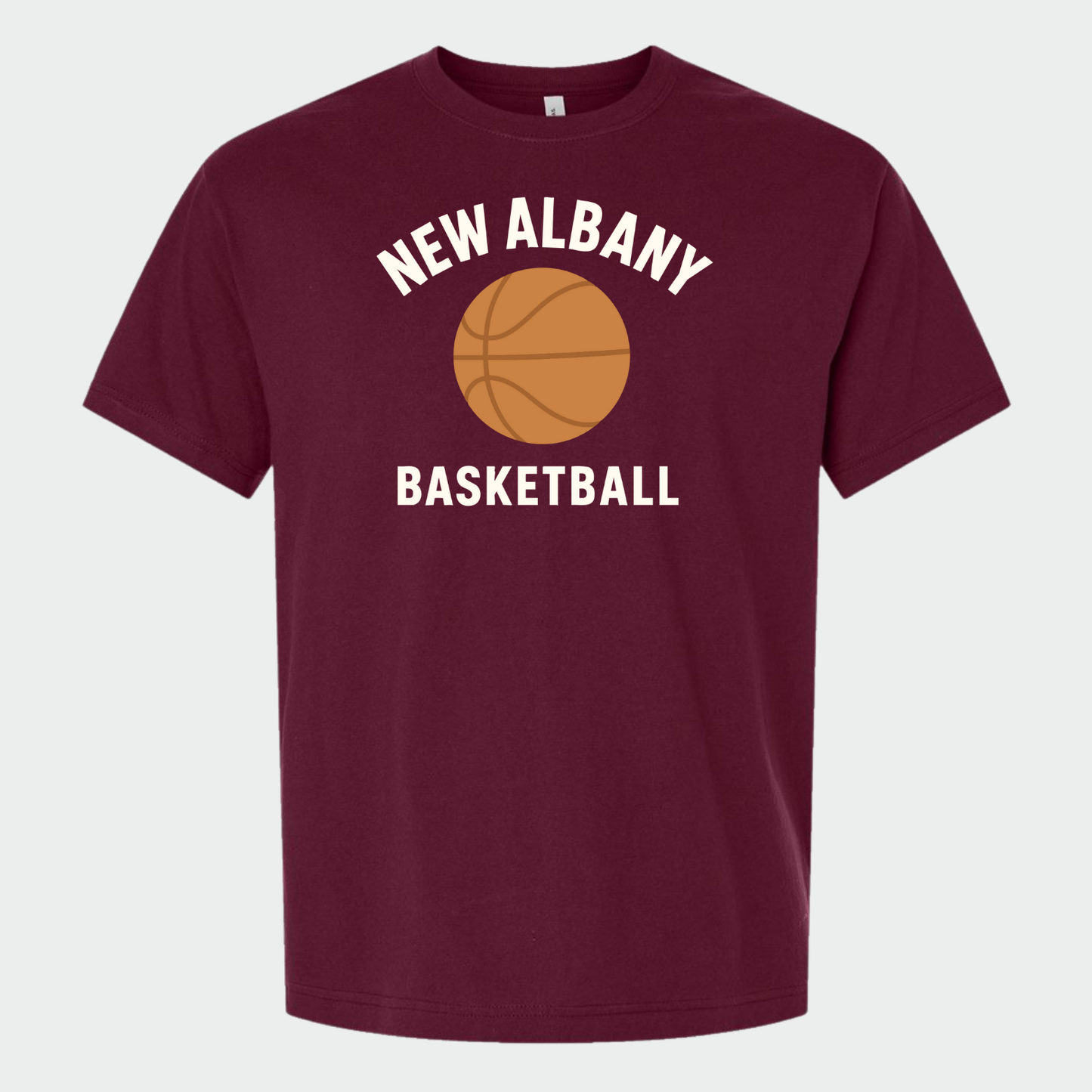 NAGTB: New Albany Basketball Heavyweight T-Shirt