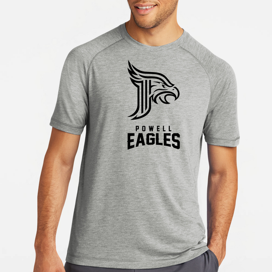 Powell Eagles: Raglan Triblend Tech T-Shirt