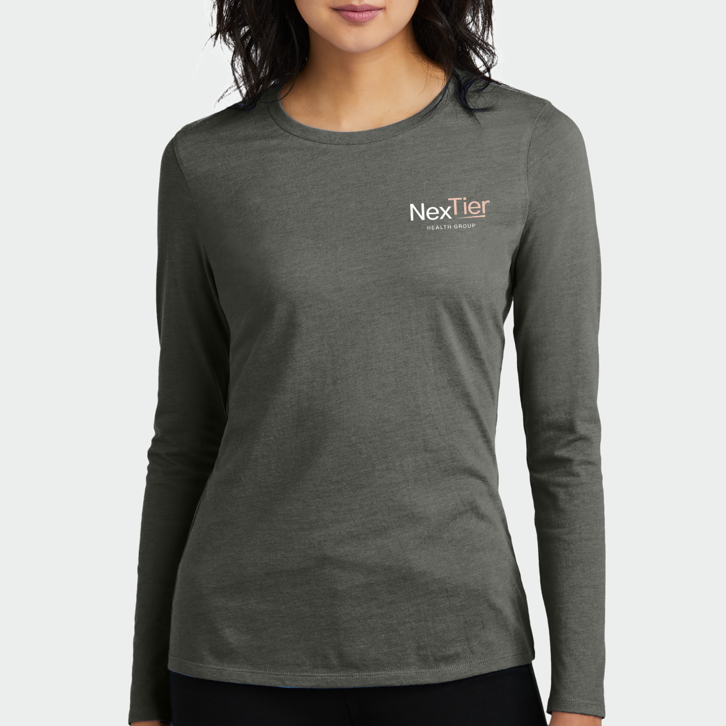 Nextier: Mini Logo Women's Long Sleeve T-Shirt