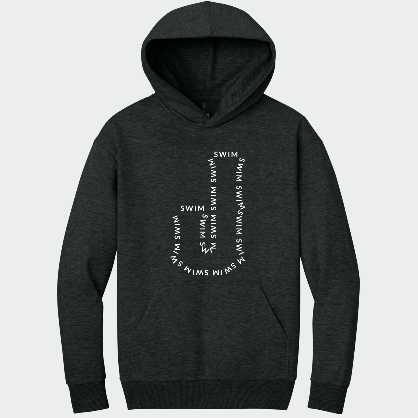 JS: Johnstown Swim Outline Heavyweight Hooded Sweatshirt