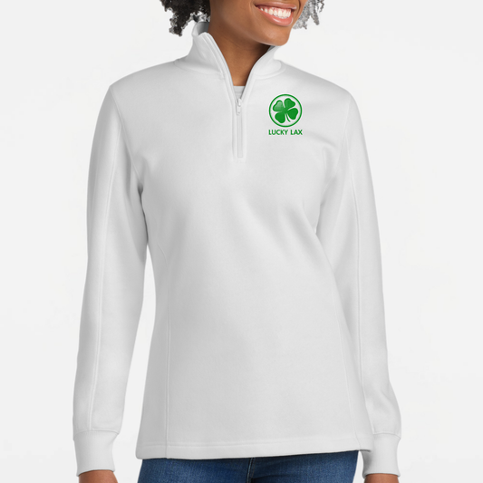 LuckyLax: Women's Quarter-Zip Sweatshirt