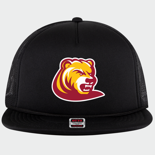 BRUINS: Bear, Foam Flex-Bill Trucker Hat