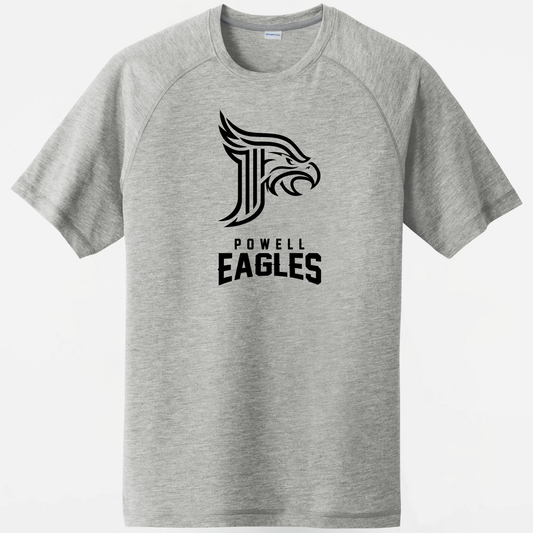 Powell Eagles: Raglan Triblend Tech T-Shirt