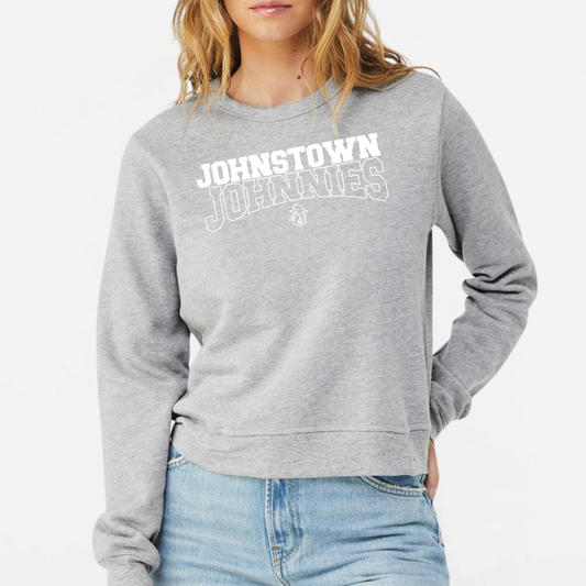 JYAA: Johnstown Johnnies Women's Sponge Fleece Sponge Fleece Sweatshirt