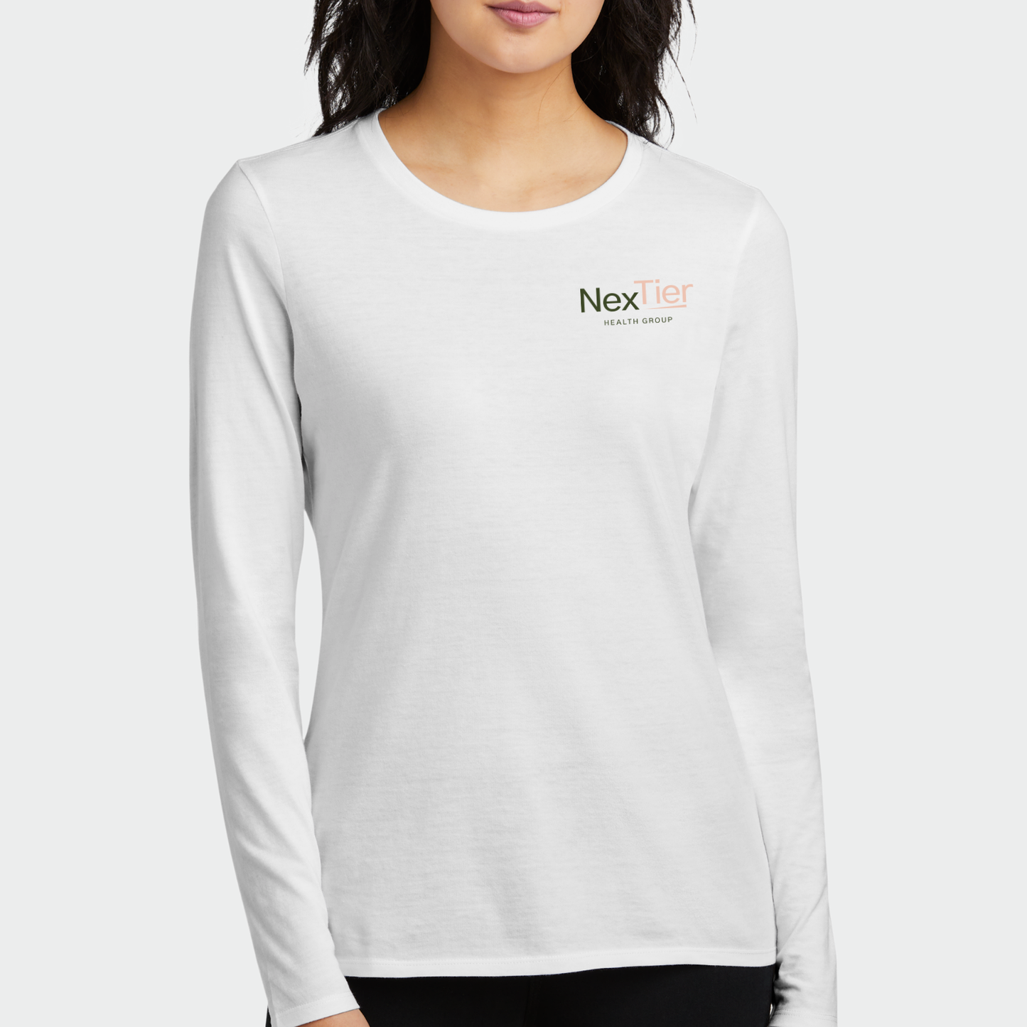 Nextier: Mini Logo Women's Long Sleeve T-Shirt