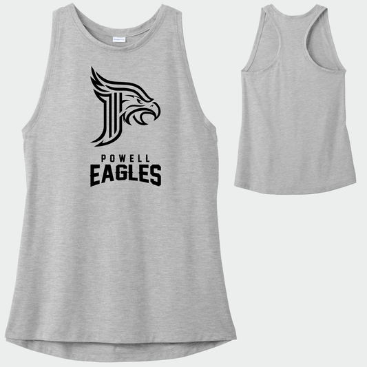 Powell Eagles: Women's Triblend Tech Tank Top