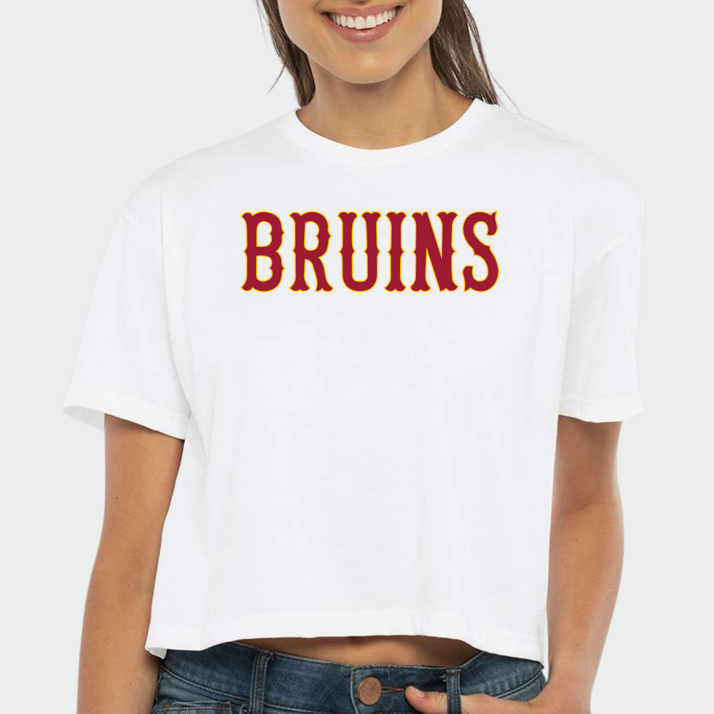 BRUINS: Women's Crop Tee