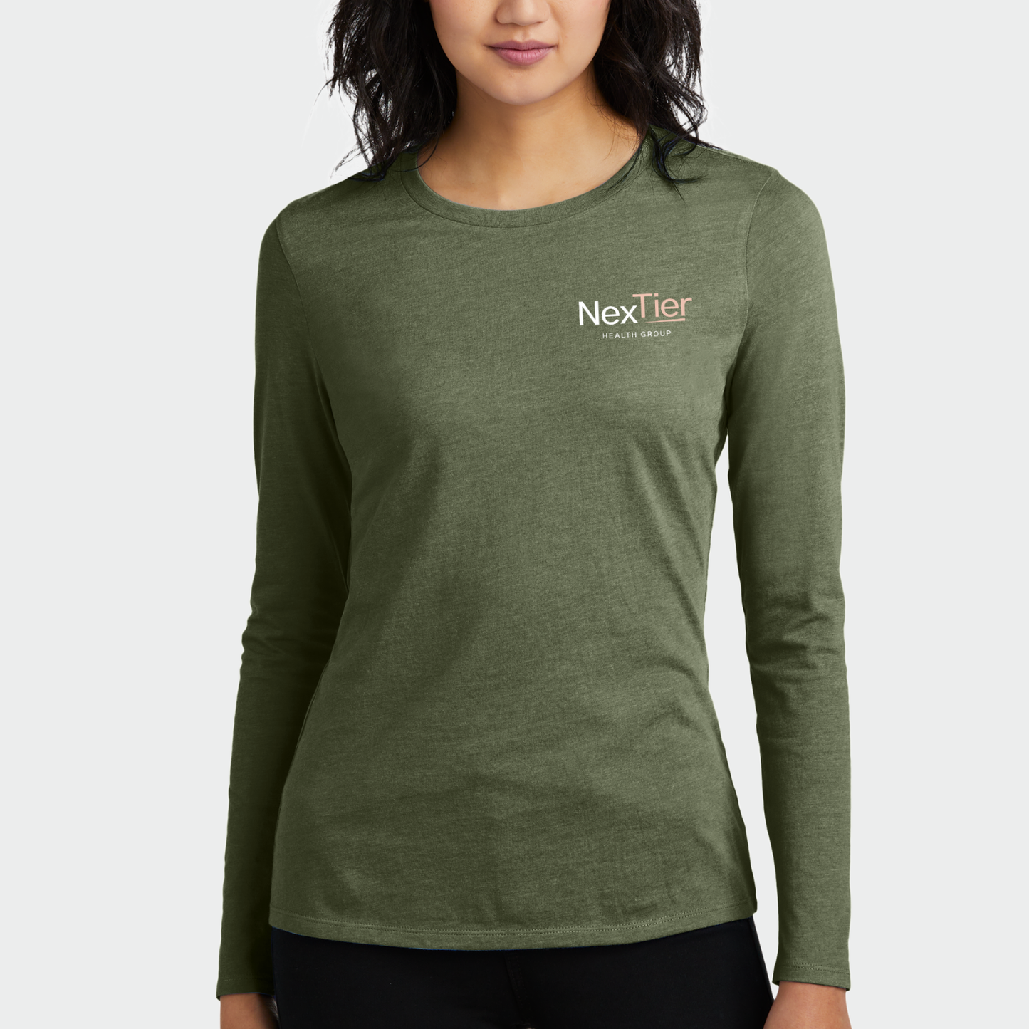 Nextier: Mini Logo Women's Long Sleeve T-Shirt