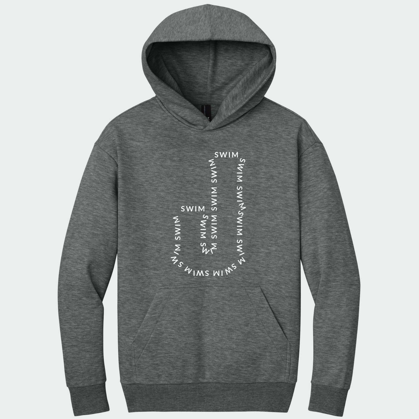 JS: Johnstown Swim Outline Heavyweight Hooded Sweatshirt