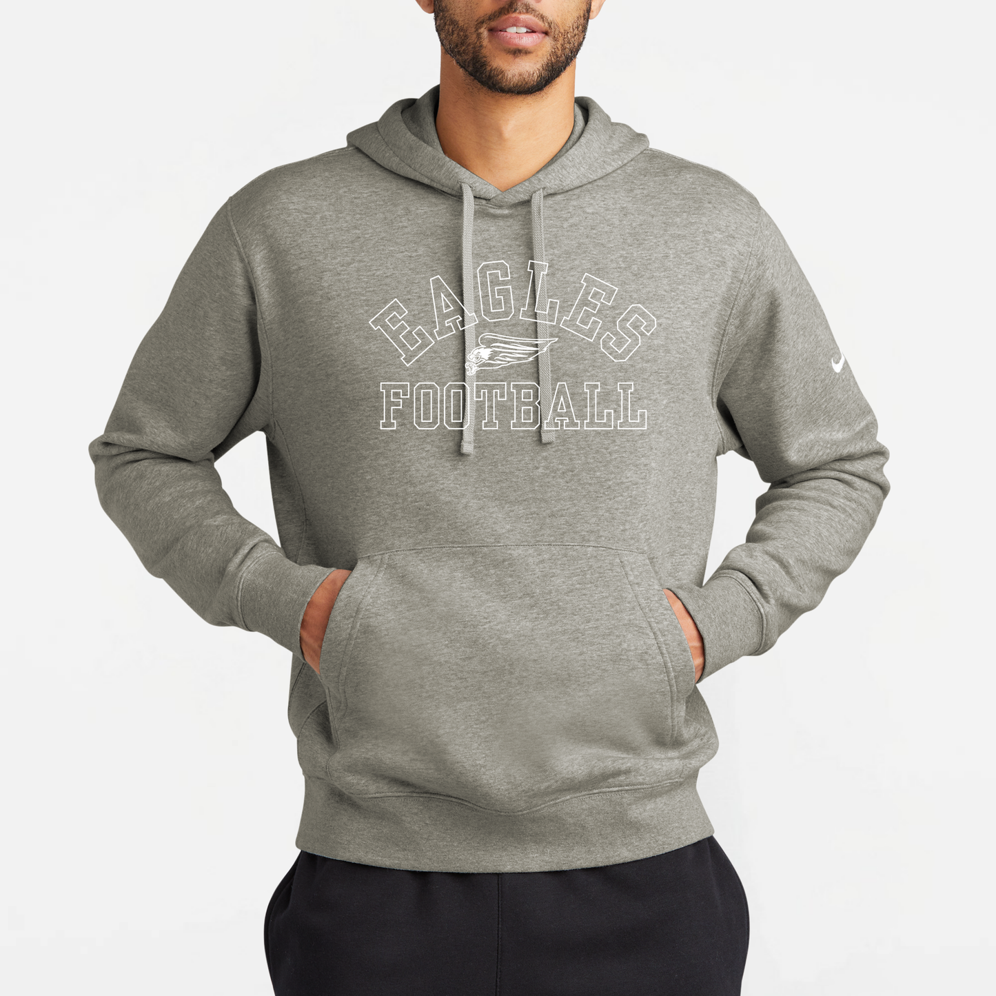 NAFootball: Nike Club Fleece Hooded Sweatshirt