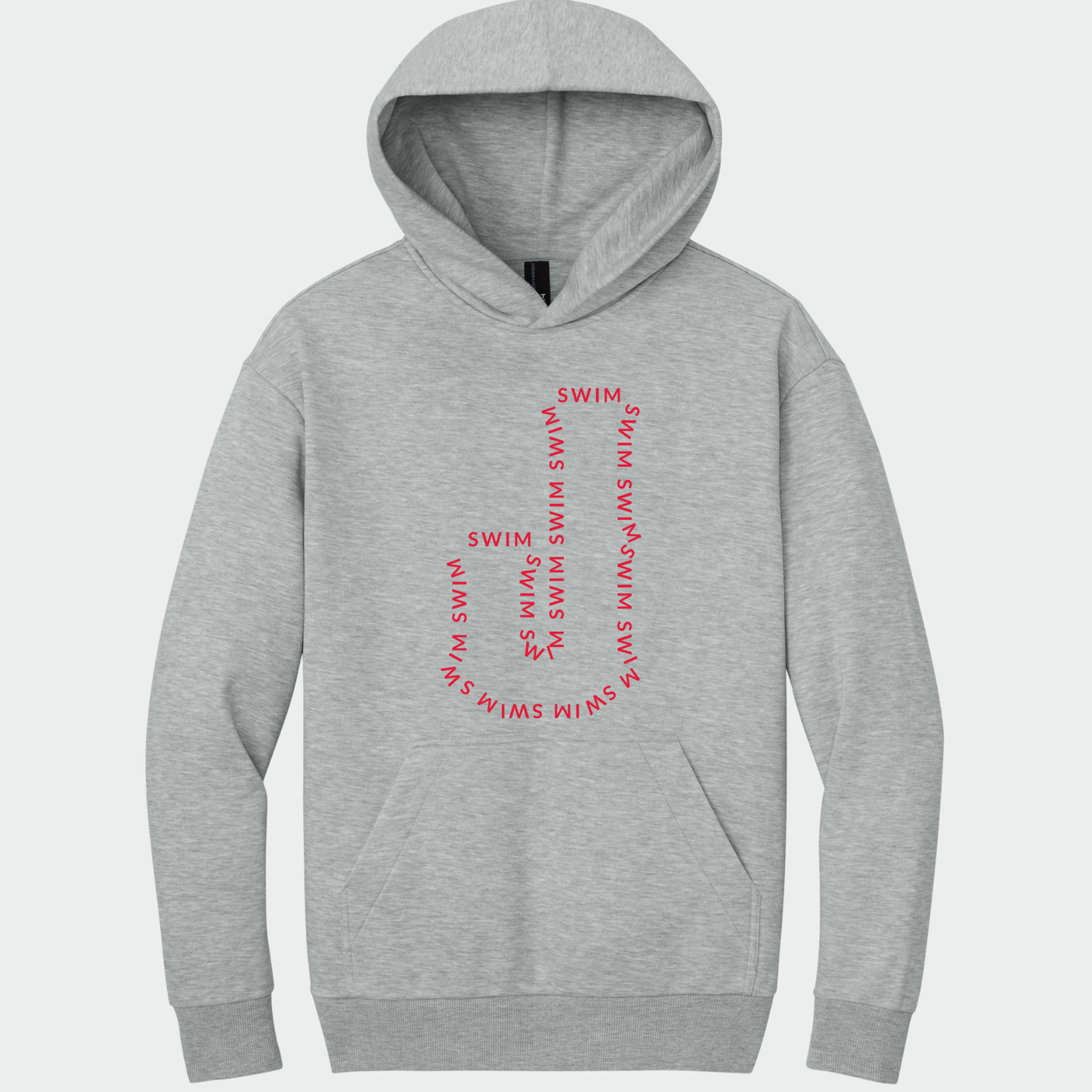JS: Johnstown Swim Outline Heavyweight Hooded Sweatshirt