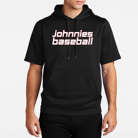 JYAA: Johnnies *Pick Your Sport* Short Sleeve Hooded Tech Sweatshirt