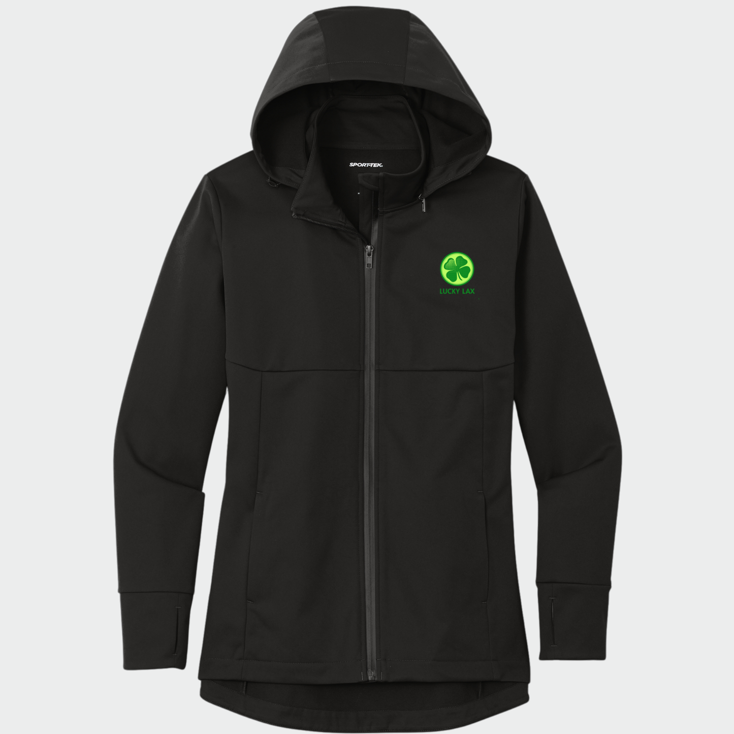 LuckyLax: Women's Hooded Soft Shell Jacket