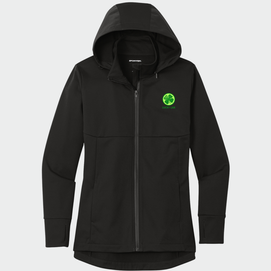 LuckyLax: Women's Hooded Soft Shell Jacket