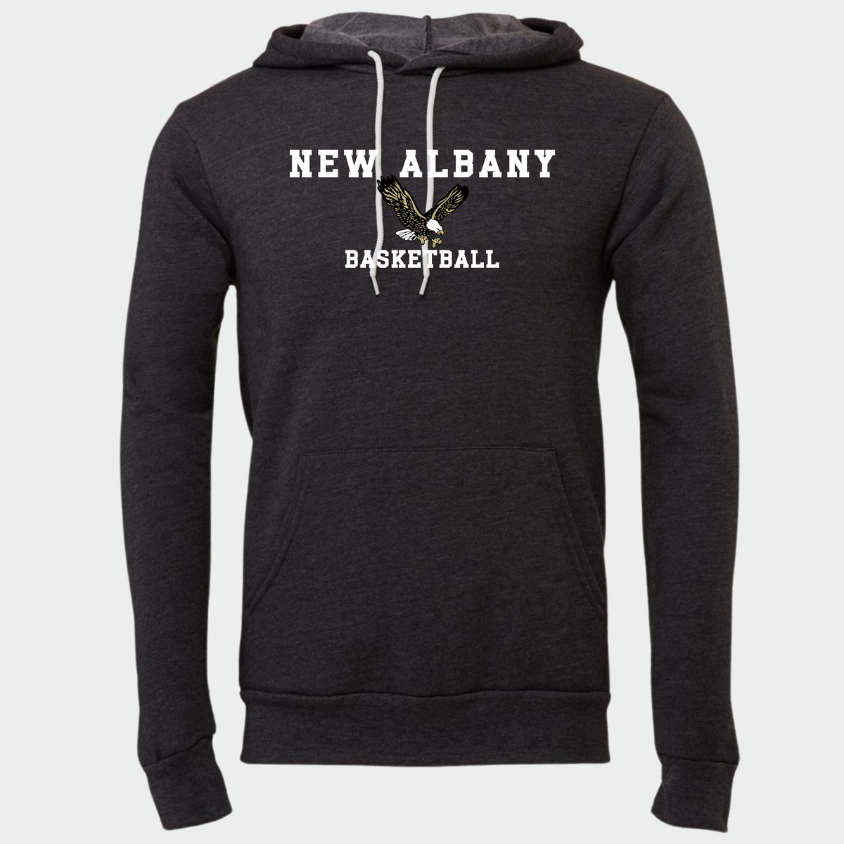 NAGTB: New Albany Basketball, Sponge Fleece Hooded Sweatshirt