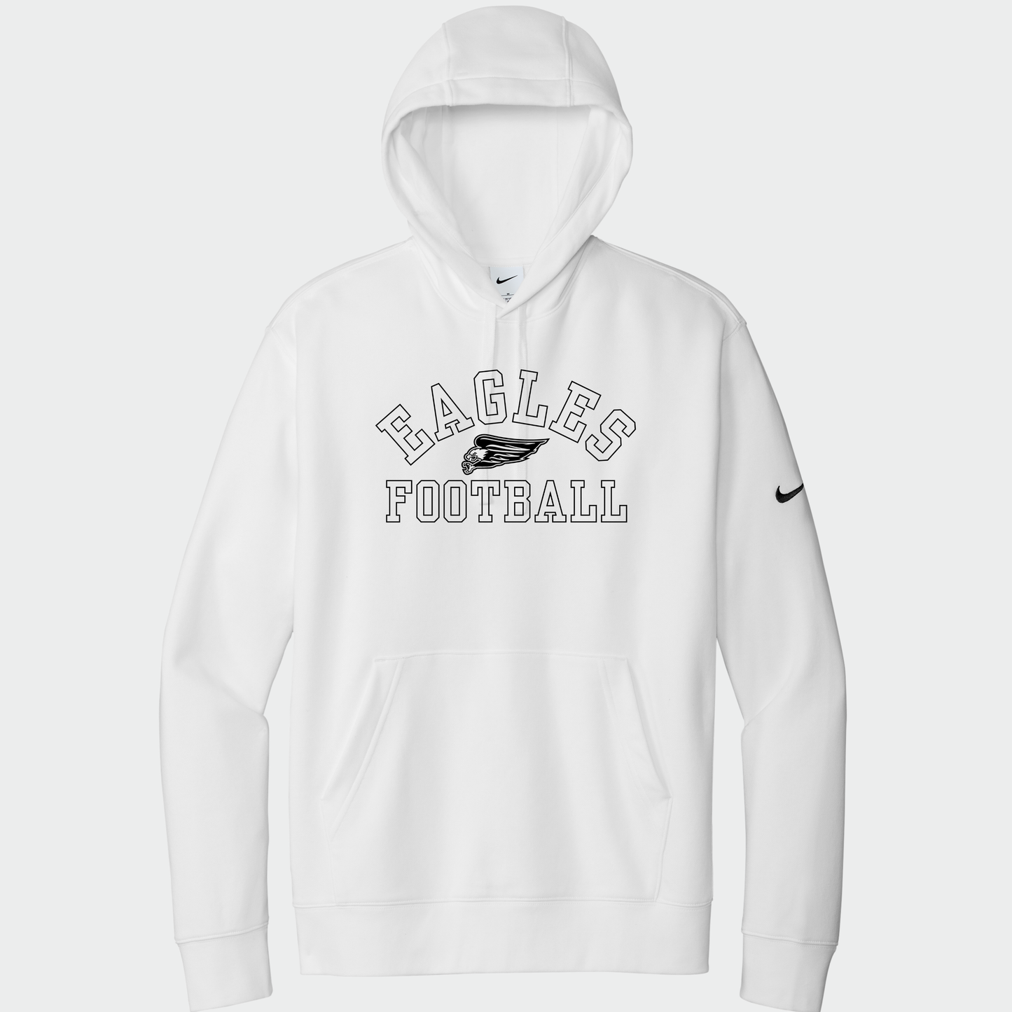 NAFootball: Nike Club Fleece Hooded Sweatshirt