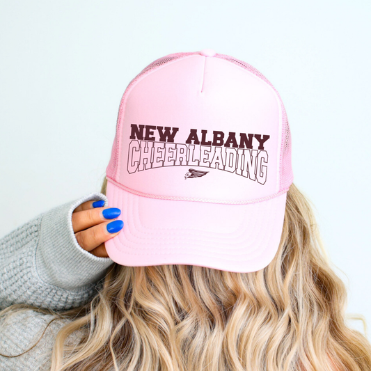 NAYCHEER: New Albany Cheerleading Foam Trucker Hat