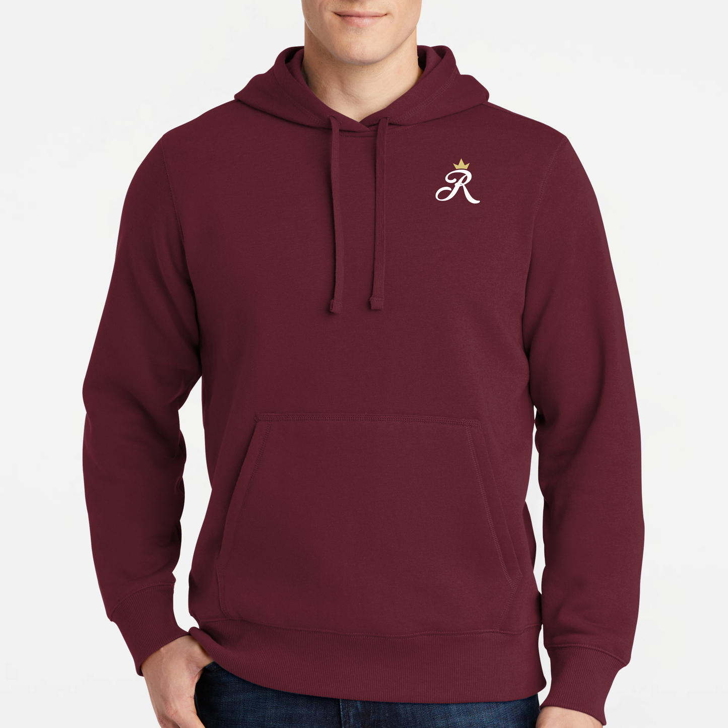 TCR: Crown R, Hooded Sweatshirt