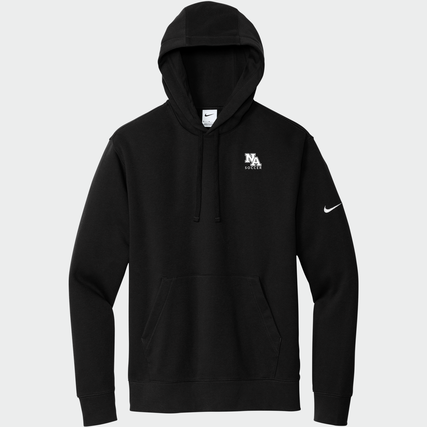 NAGS: NA Soccer, Embroidered, Nike Club Fleece Hooded Sweatshirt