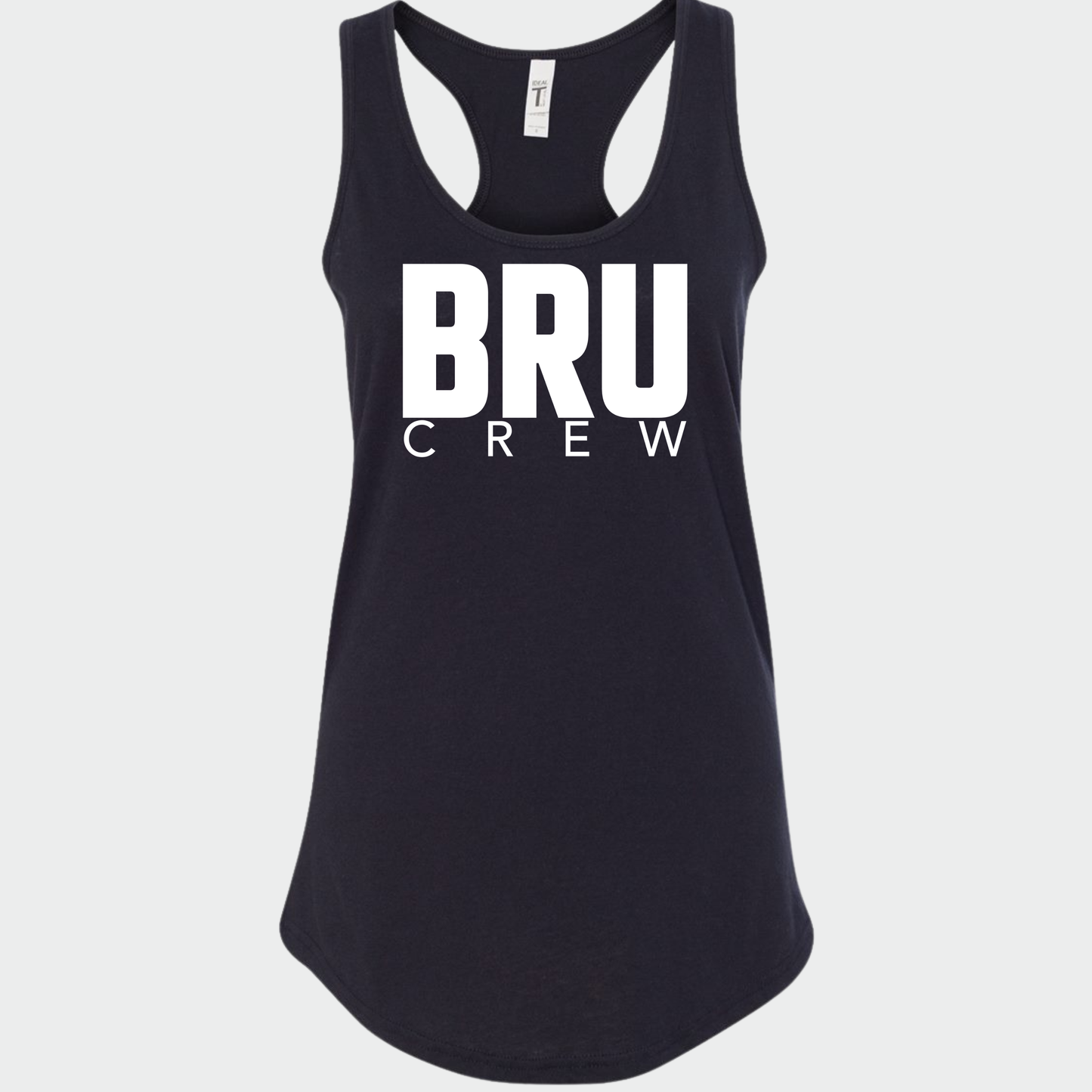 BRUINS: BRU Crew Women's Racerback Tank Top