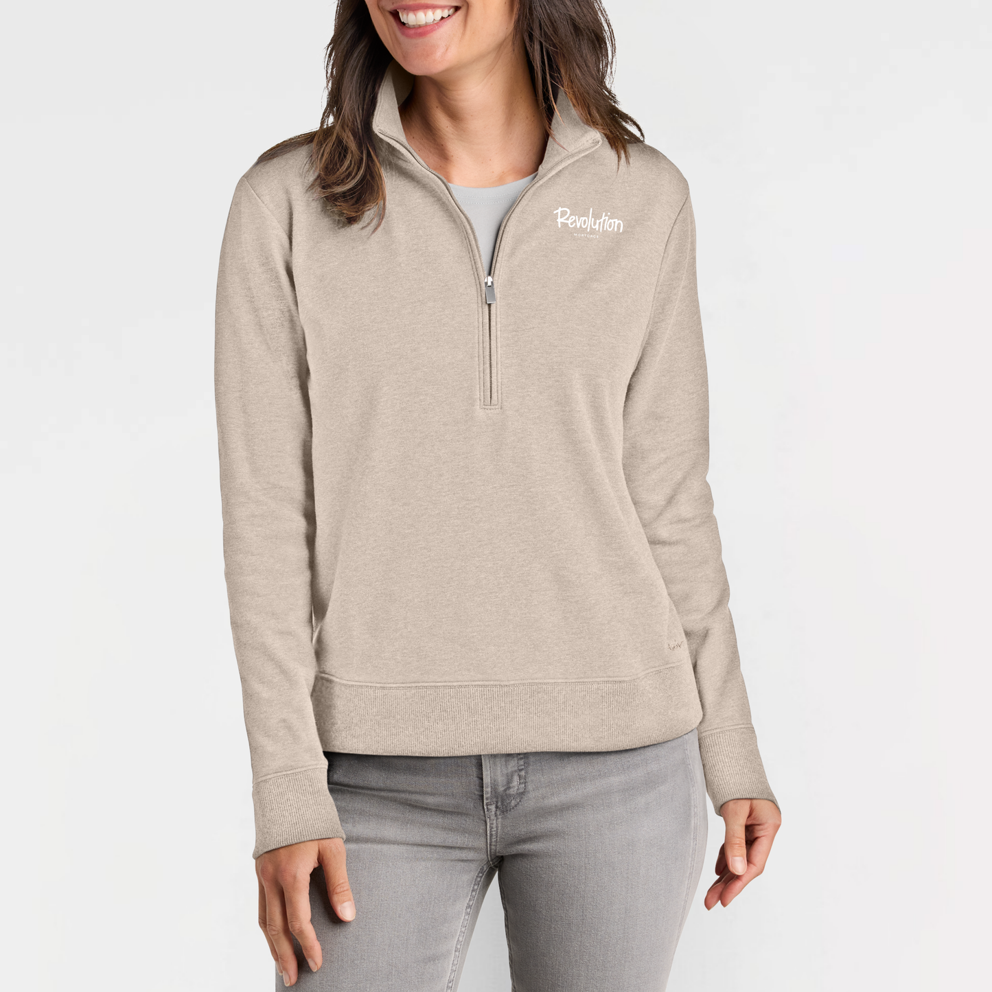Revolution Mortgage: Embroidered, TravisMathew Women’s Ocean Villa 1/4-Zip