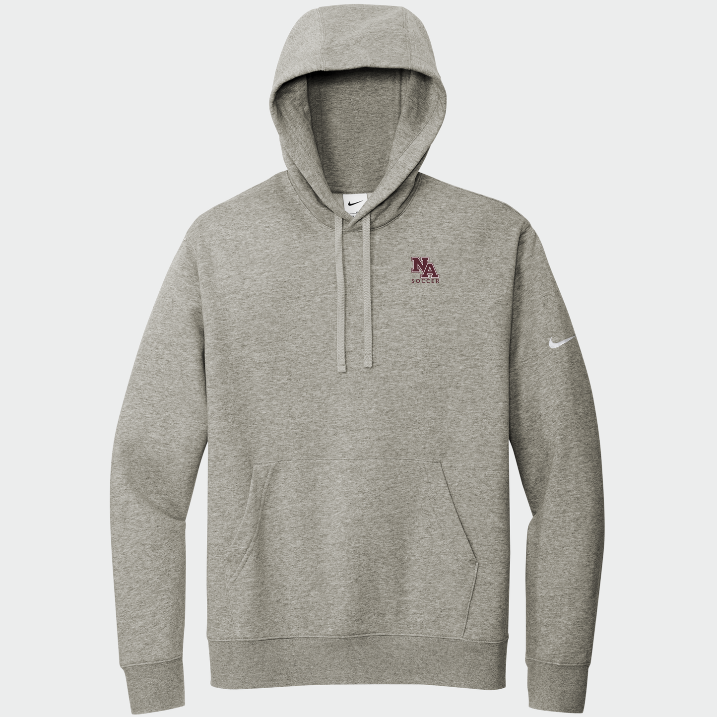 NAGS: NA Soccer, Embroidered, Nike Club Fleece Hooded Sweatshirt