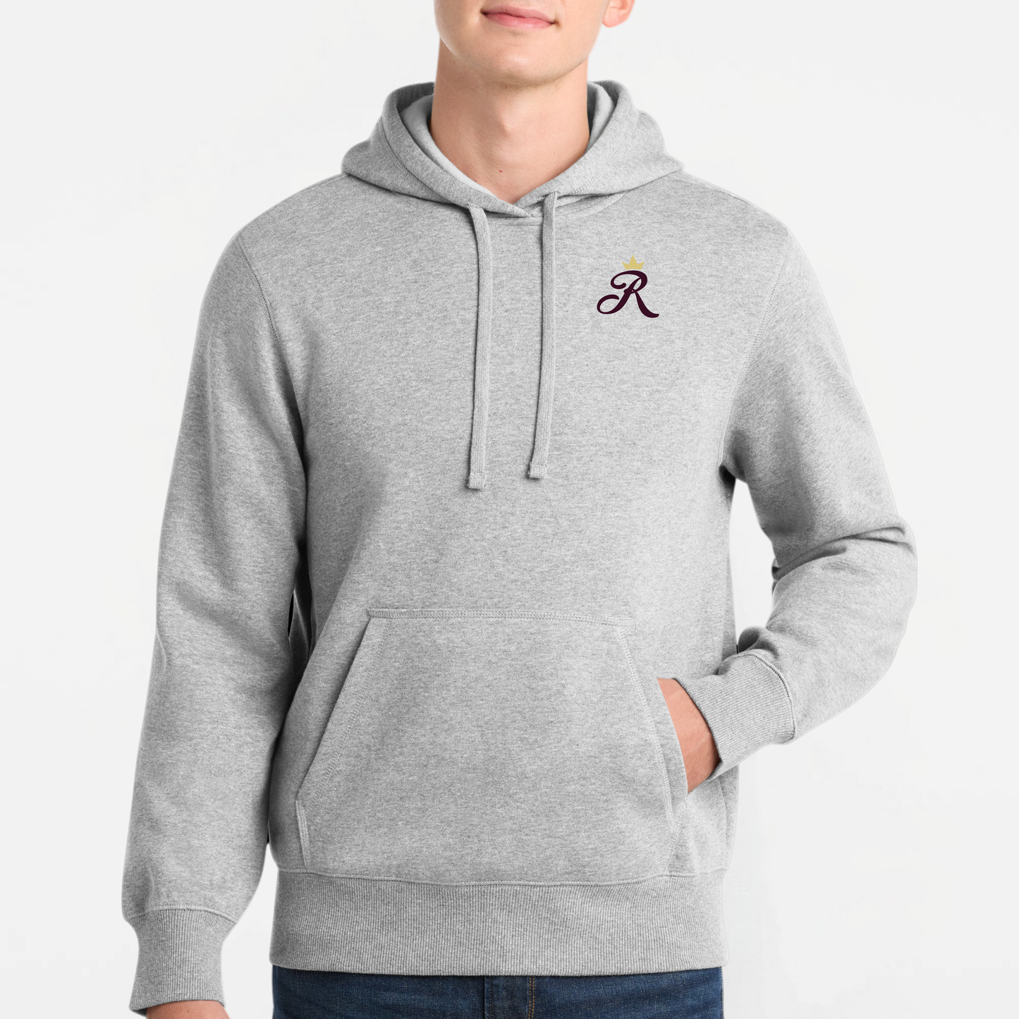 TCR: Crown R, Hooded Sweatshirt