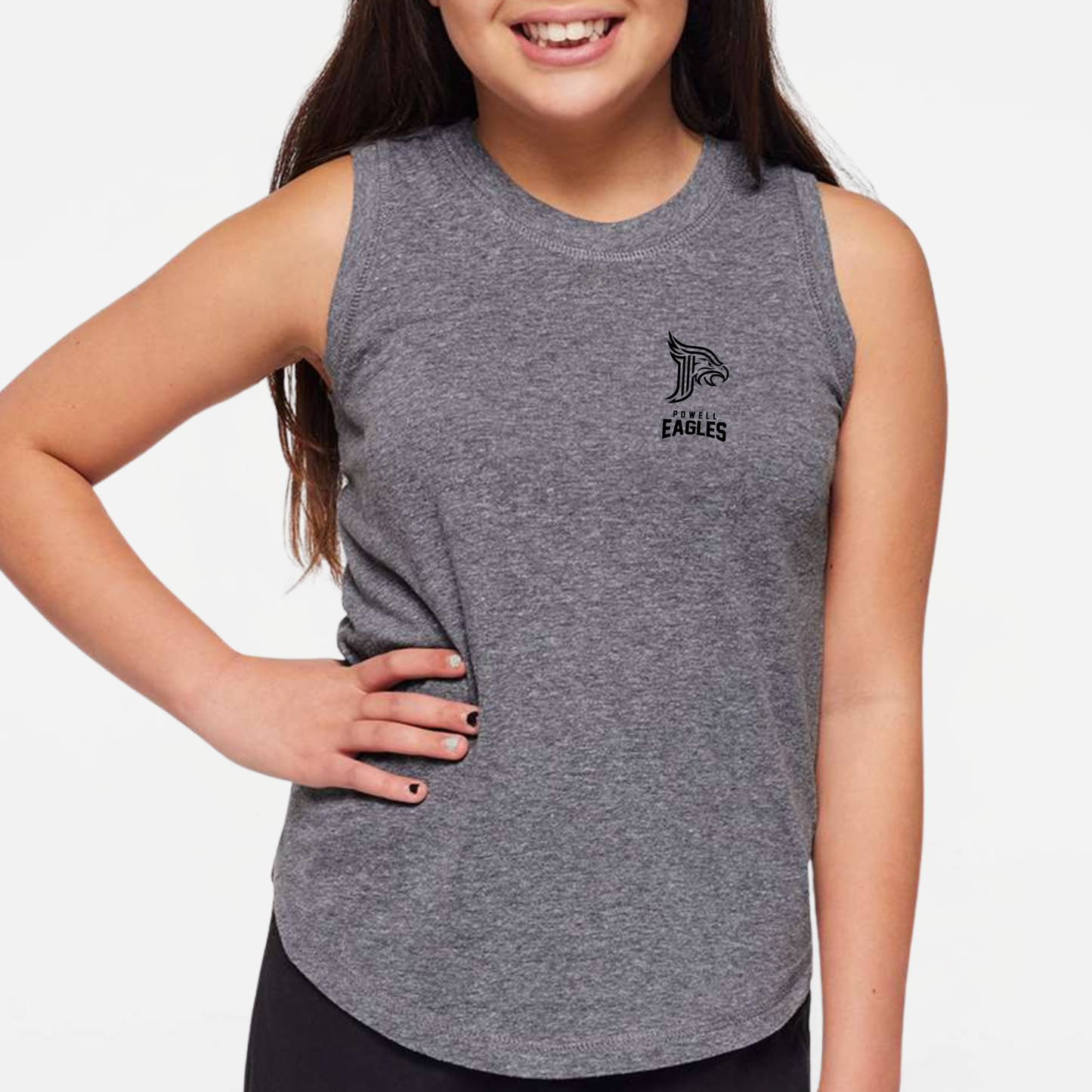 Powell Eagles: Women's & Girls Muscle Tank Top