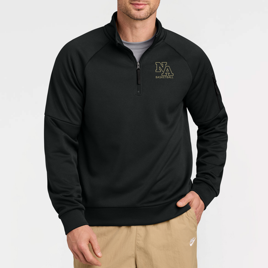 NAGTB: NA Basketball, Embroidered, Nike Therma-FIT Pocket 1/4-Zip