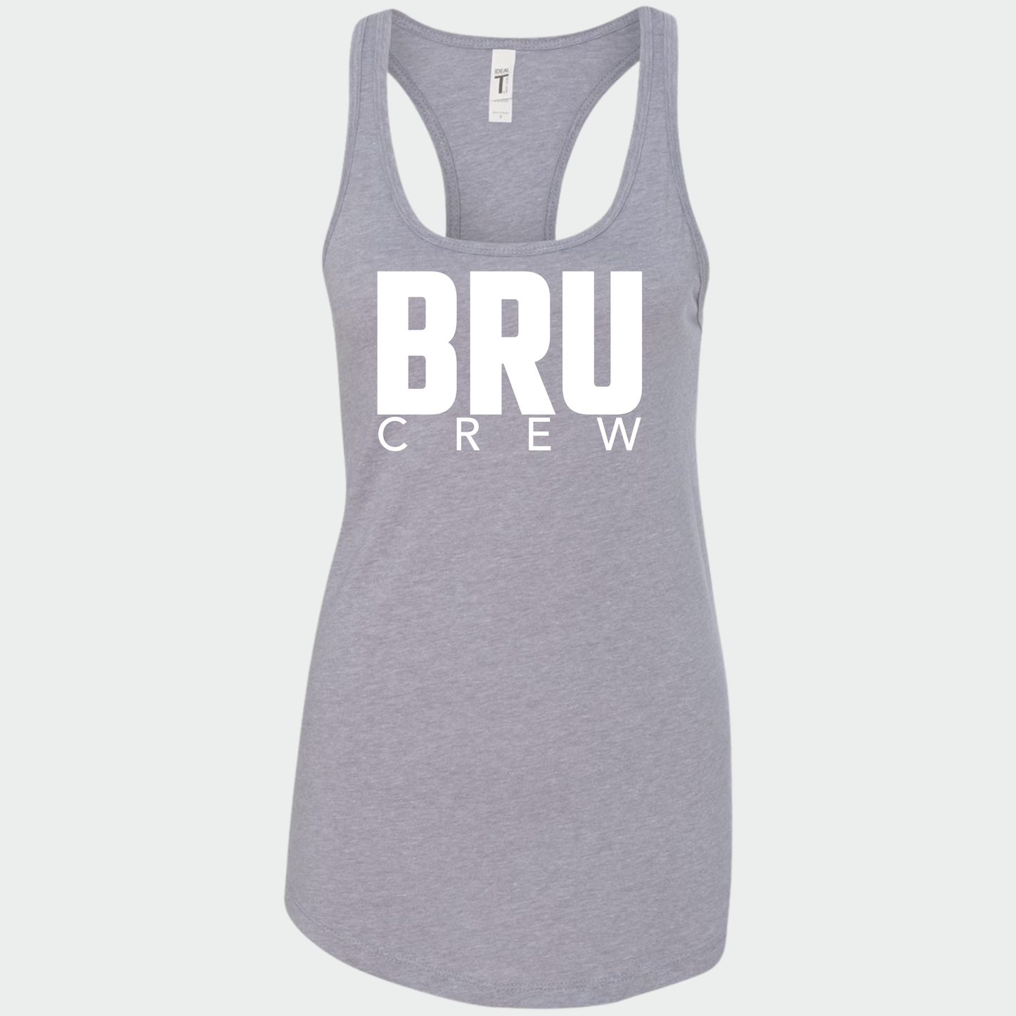 BRUINS: BRU Crew Women's Racerback Tank Top