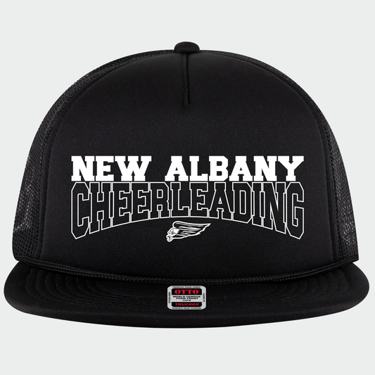 NAYCHEER: New Albany Cheerleading Flex-Bill Trucker Hat