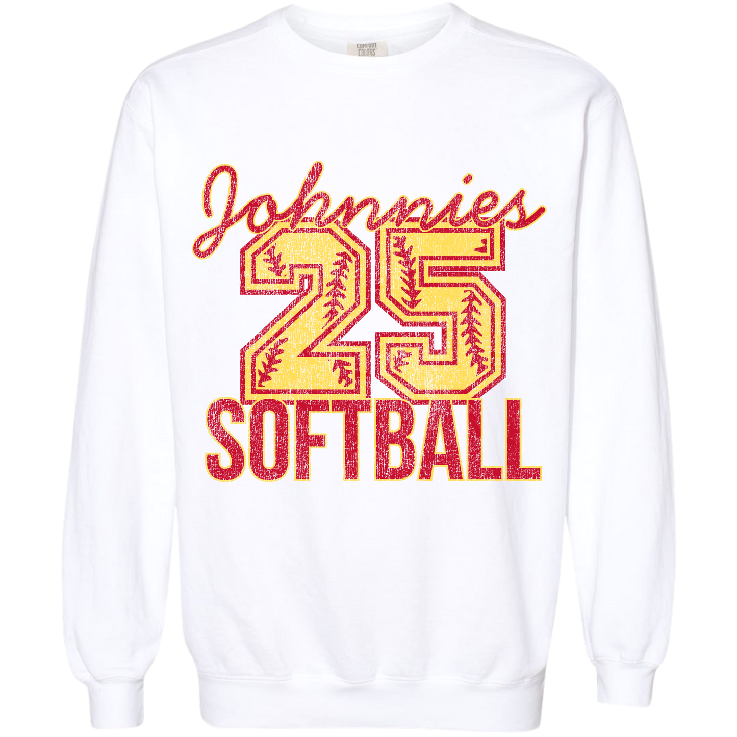 JYAA: Johnnies Softball *Personalized Number* Sweatshirt