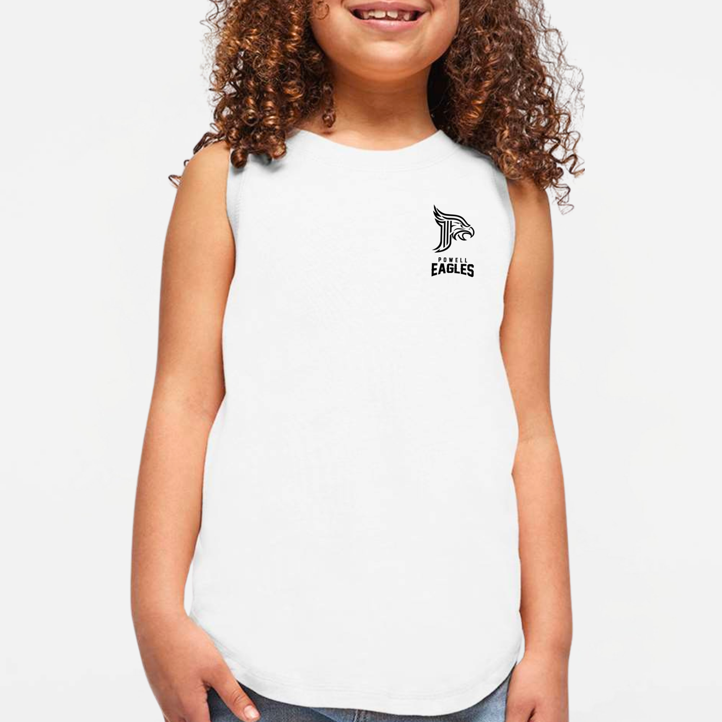 Powell Eagles: Women's & Girls Muscle Tank Top