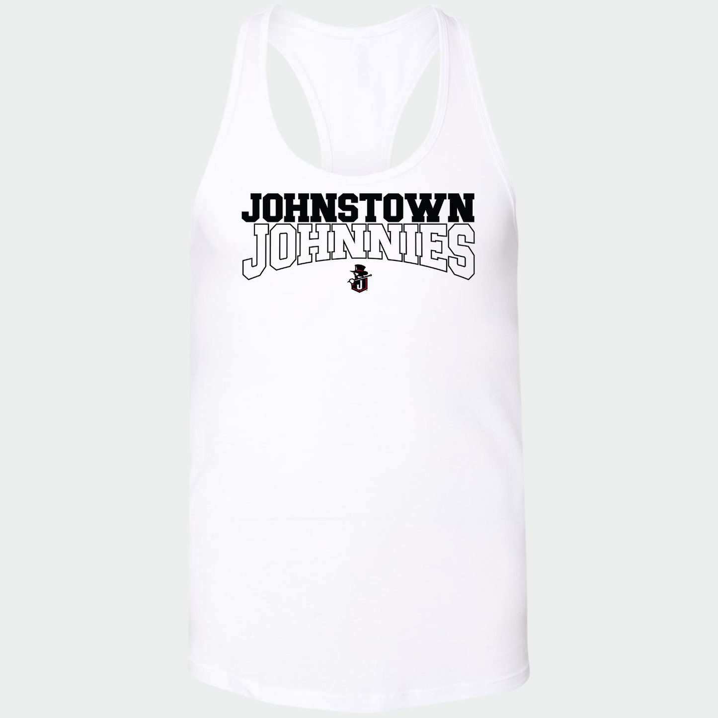 JYAA: Johnstown Johnnies Women's Racerback Tank Top