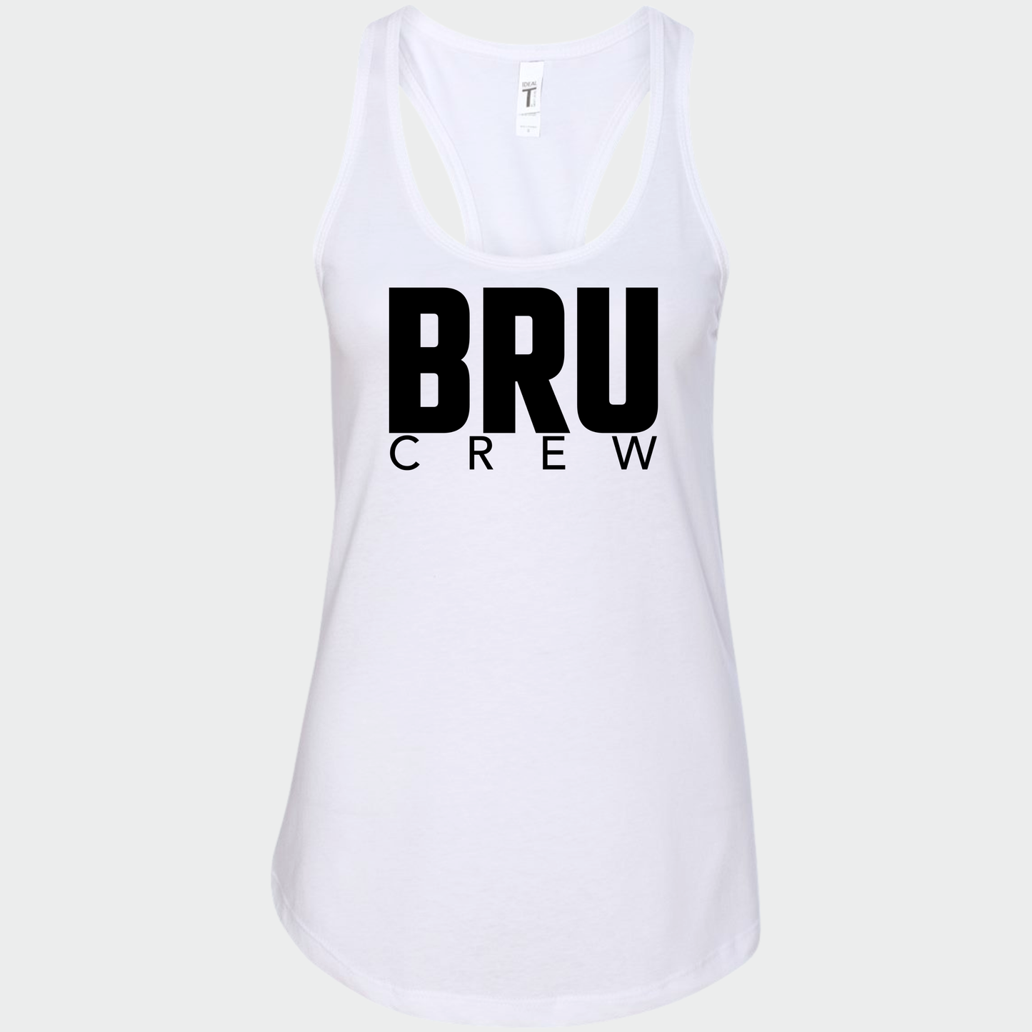 BRUINS: BRU Crew Women's Racerback Tank Top