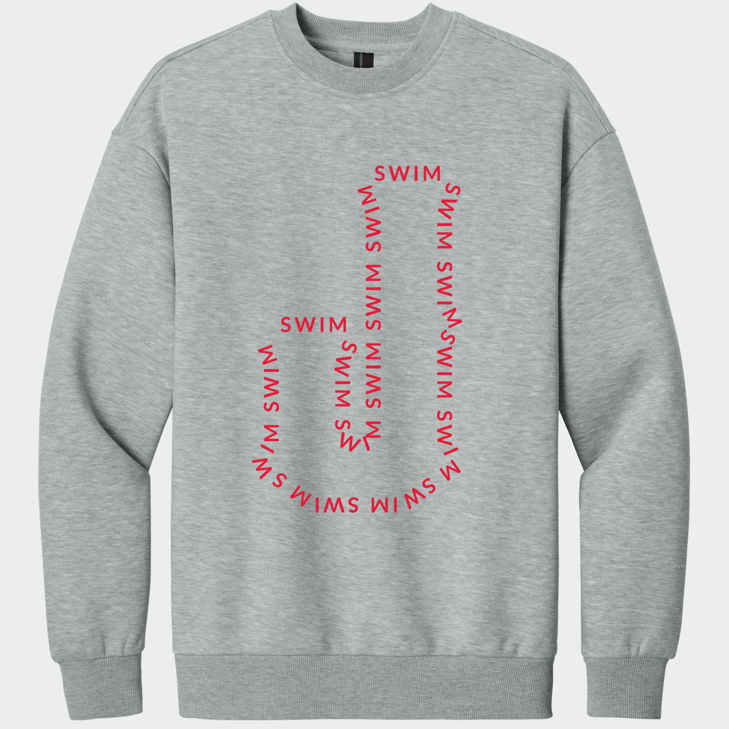 JS: Johnstown Swim Outline Heavyweight Crew Sweatshirt