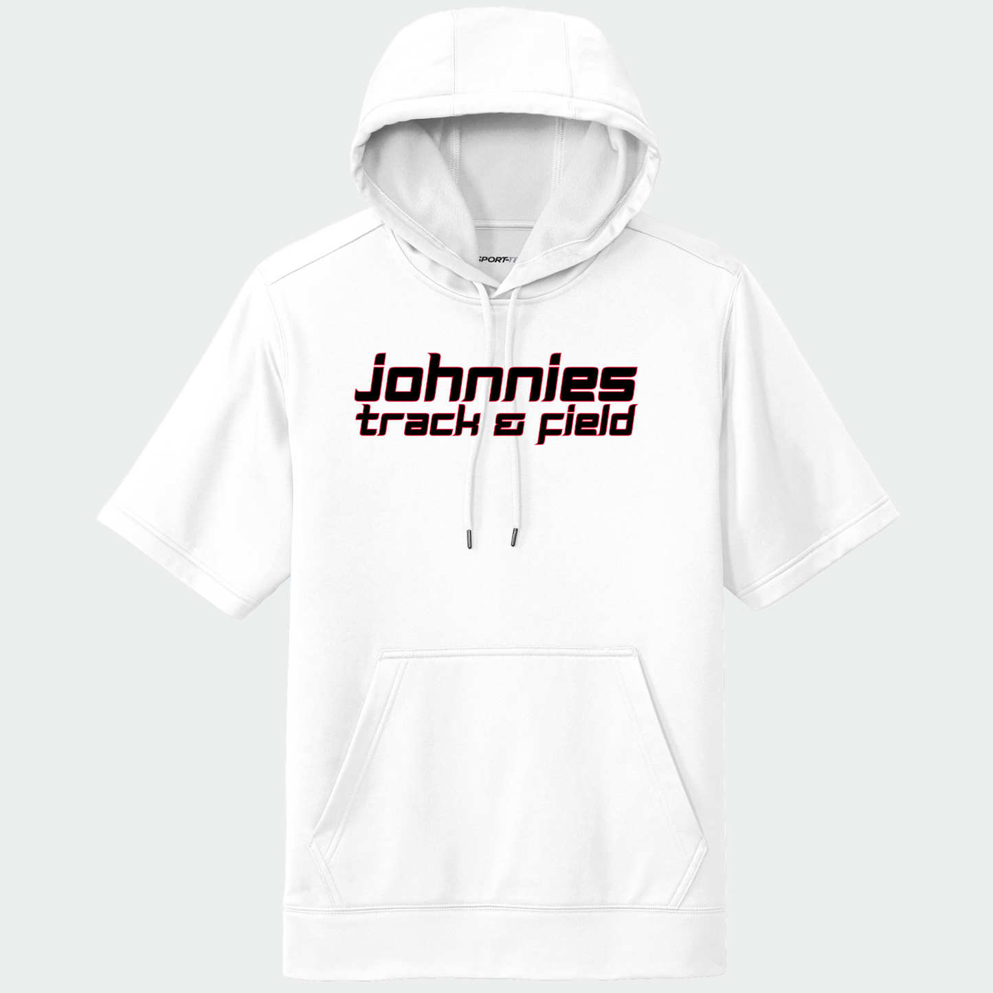 JYAA: Johnnies *Pick Your Sport* Short Sleeve Hooded Tech Sweatshirt